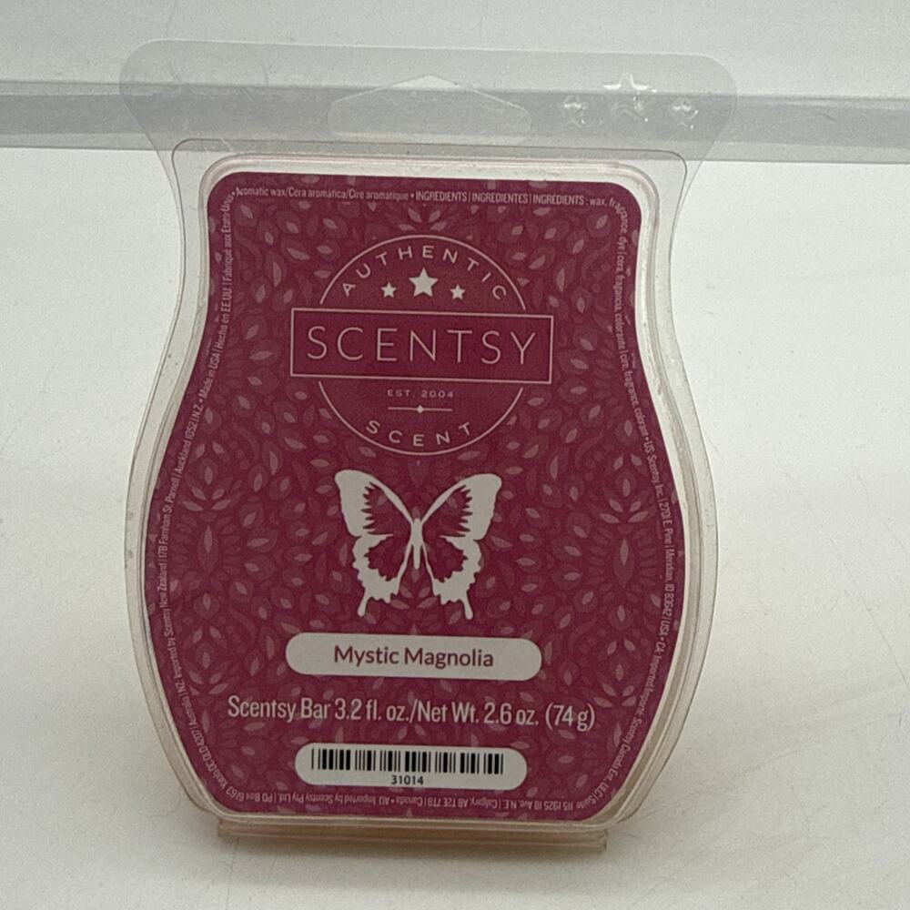 SCENTSY Wax Bar Mystic Magnolia 3.2 Ounce RETIRED